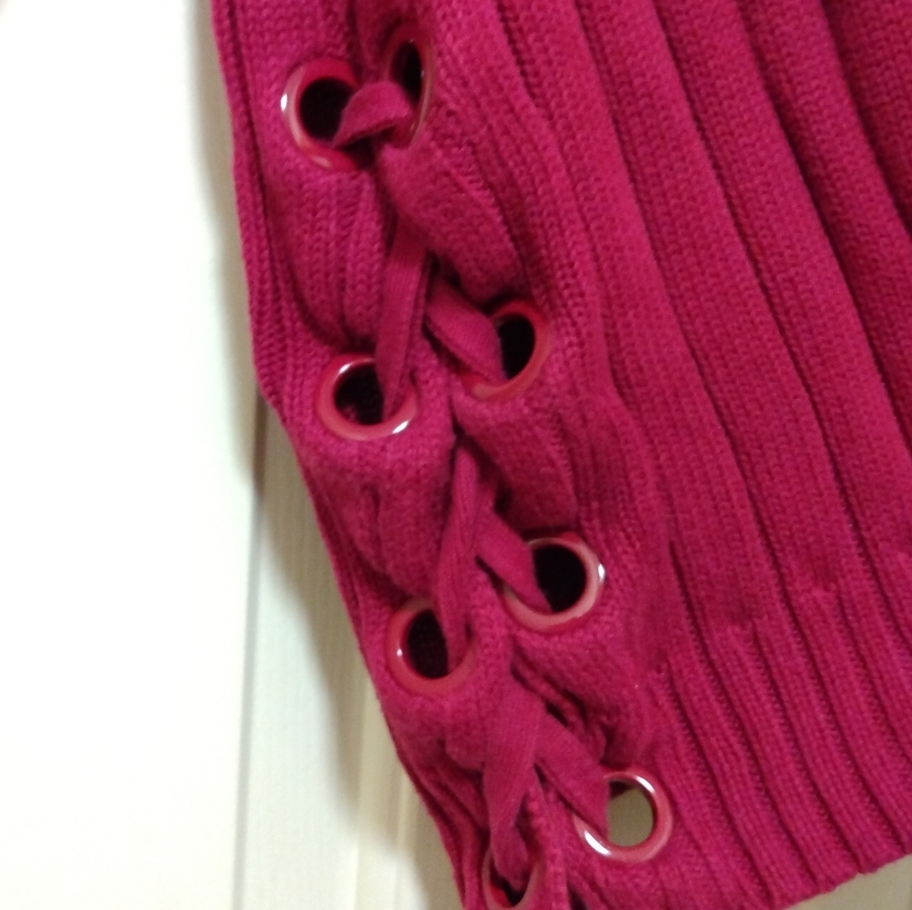 Ribbed, Short Sleeve Sweater Top